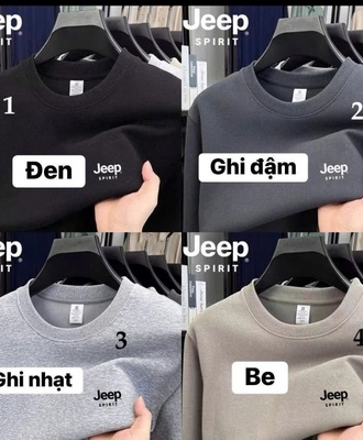 Áo nỉ jeep cho nam 0710