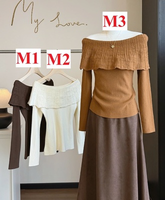 Áo trễ vai anna 1810
